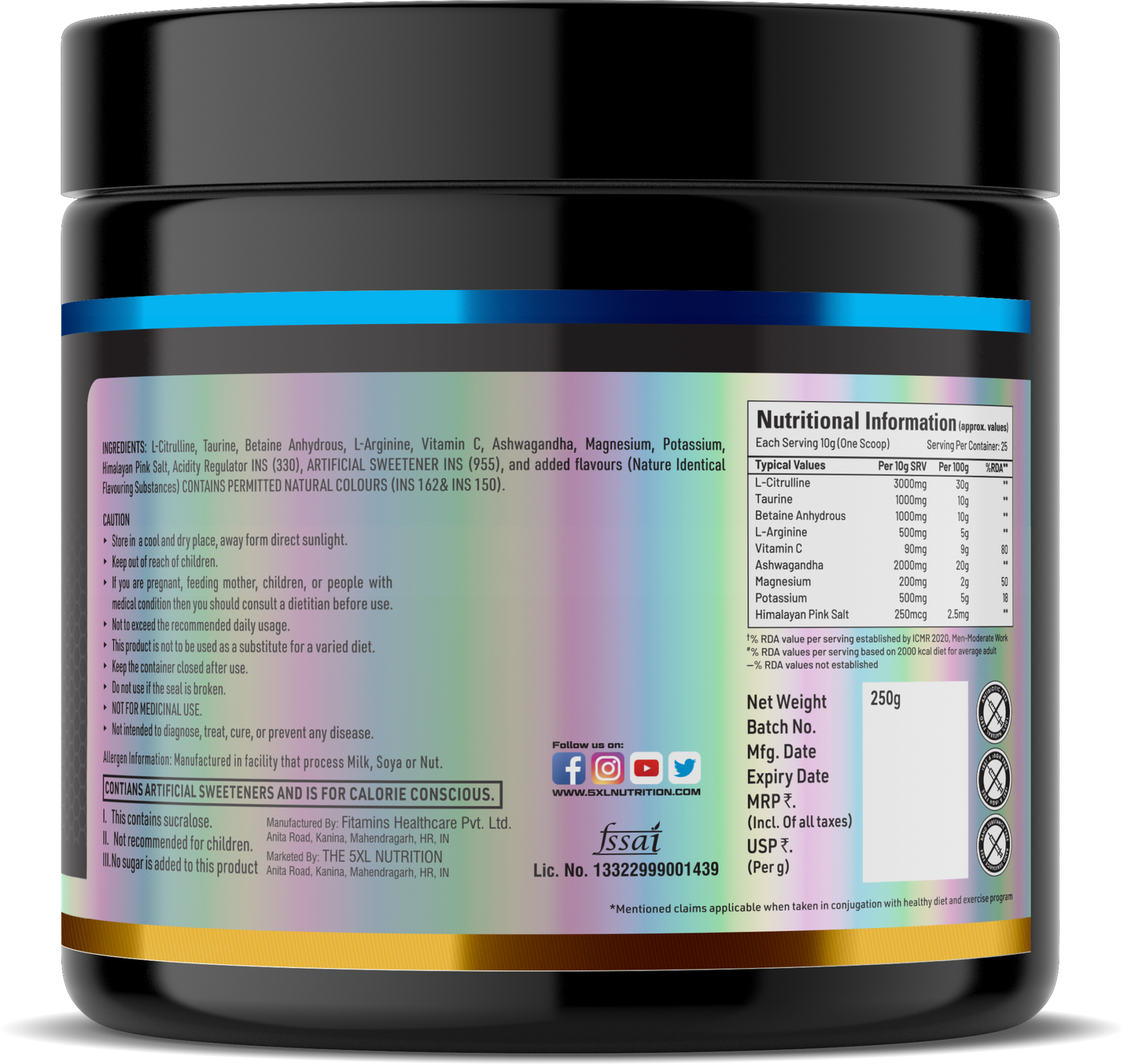 STIM-FREE-PREWORKOUT - Image 2