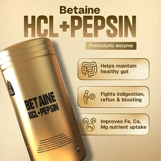 betaine hcl with pepsin benefits
