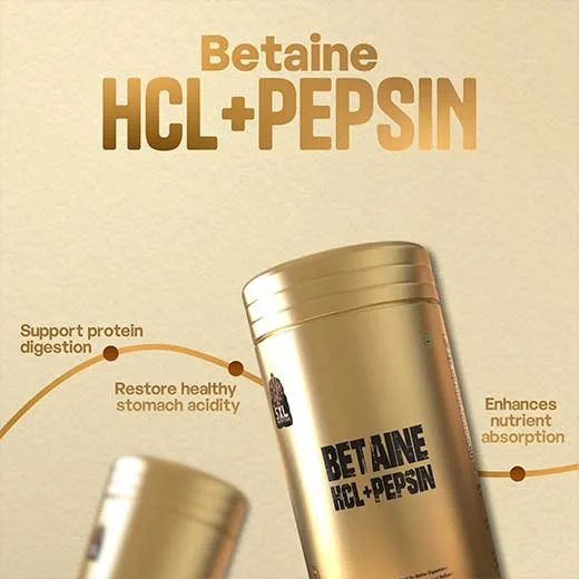 Betaine HCl + Pepsin | Digestive Enzyme & Stomach Acid Support | 60 Capsules - Image 5
