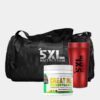 Steel Shaker + Bag + Creatine ( Any Two of them )